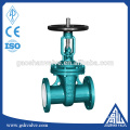 din standard ptfe lined rising stem gate valve